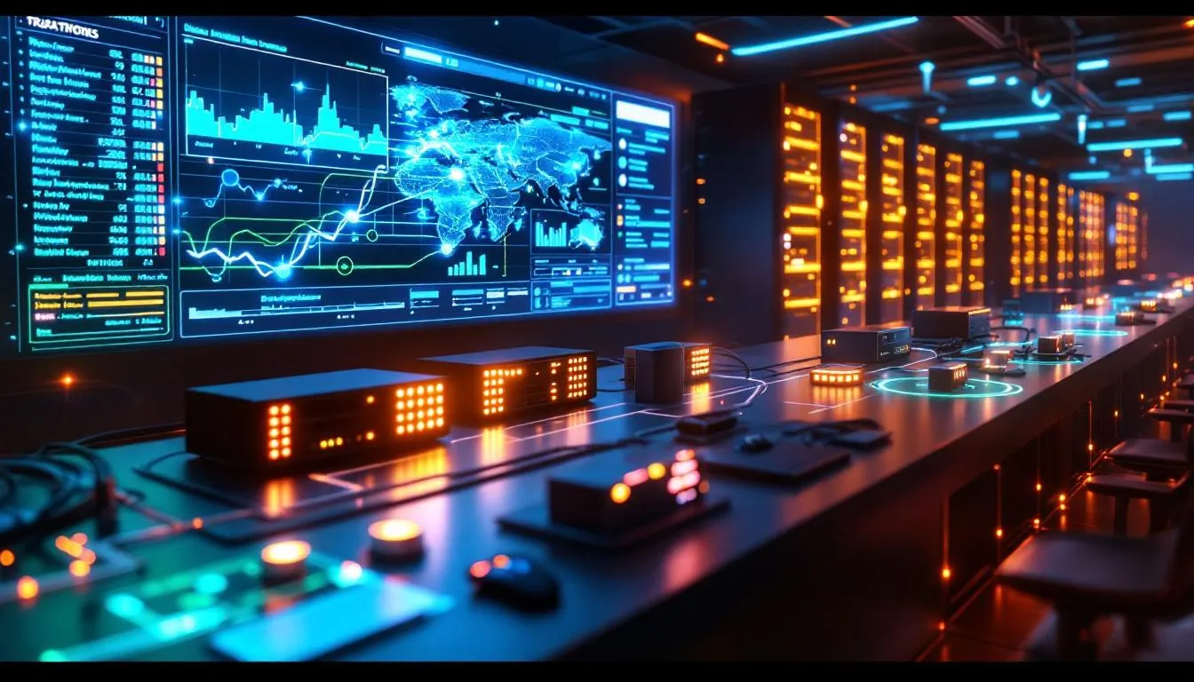 The image depicts a detailed network infrastructure showcasing various traffic flow patterns and filtering systems designed to mitigate DDoS attacks. It highlights the separation of legitimate traffic from malicious internet traffic, emphasizing the importance of DDoS protection and continuous monitoring to ensure business continuity and data security.