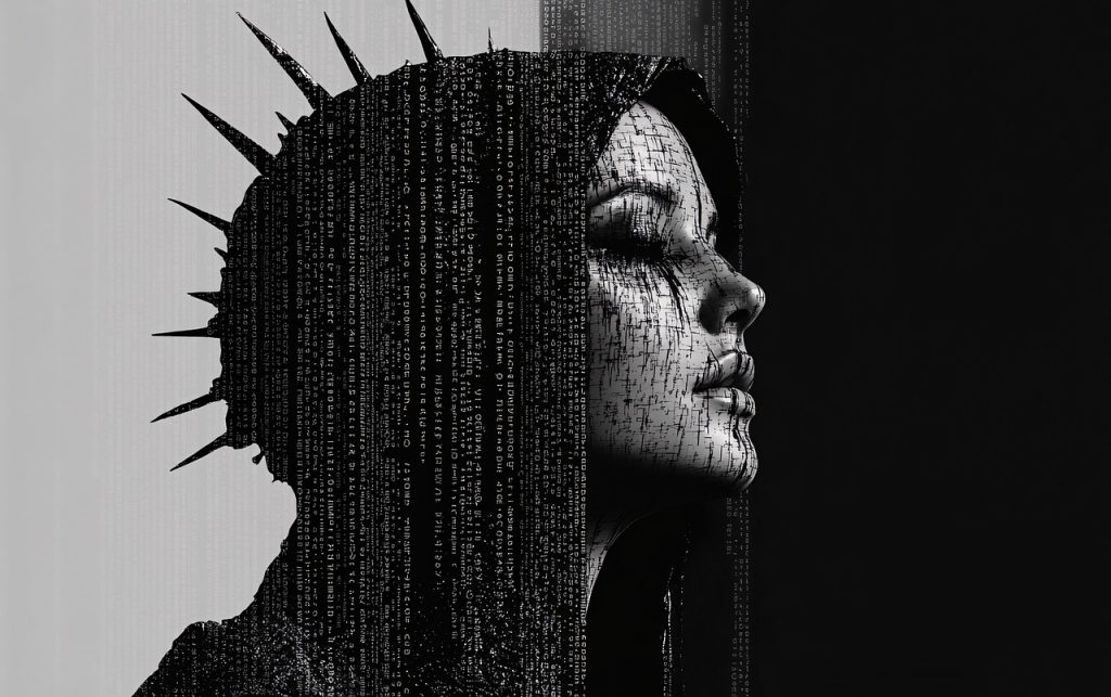 Woman hardening her WordPress website